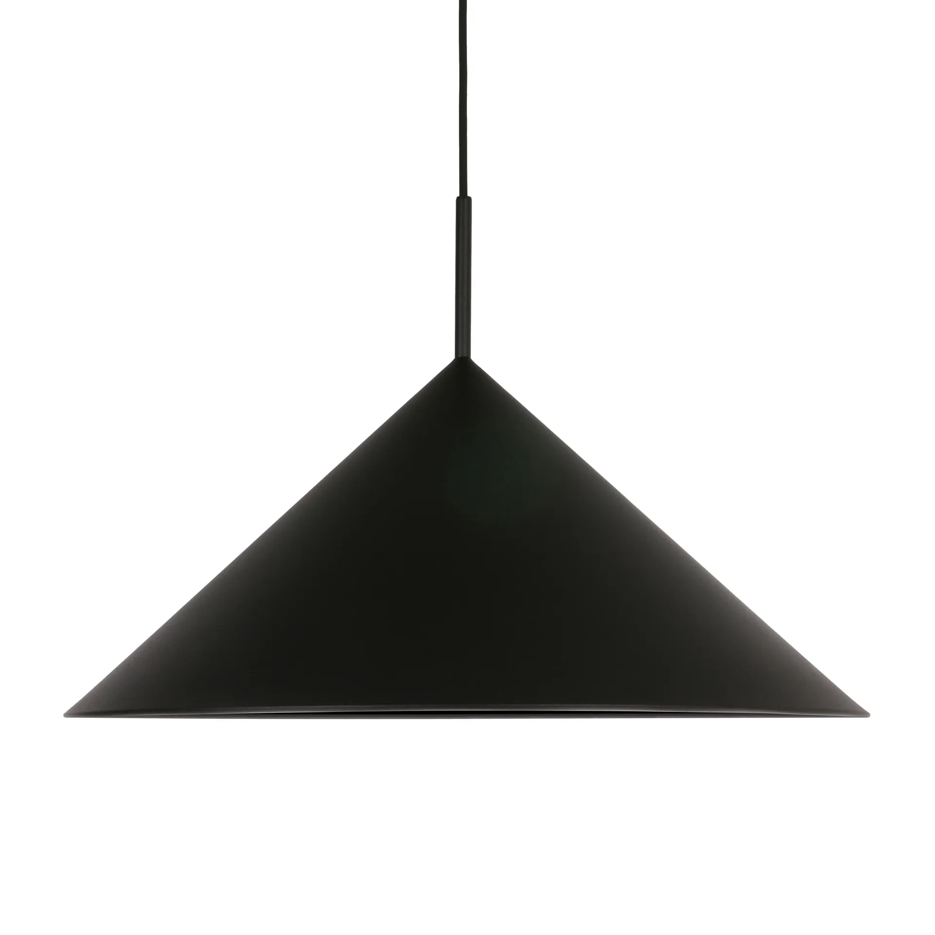 Triangle taklampa, svart HKliving