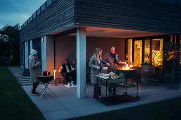 FIRE KITCHEN utekök - Svart - Höfats