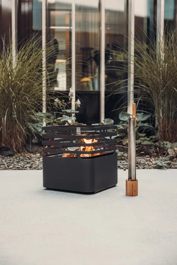 Höfats eldredskapsset - Rostfritt stål-ask, 3 delar - Höfats