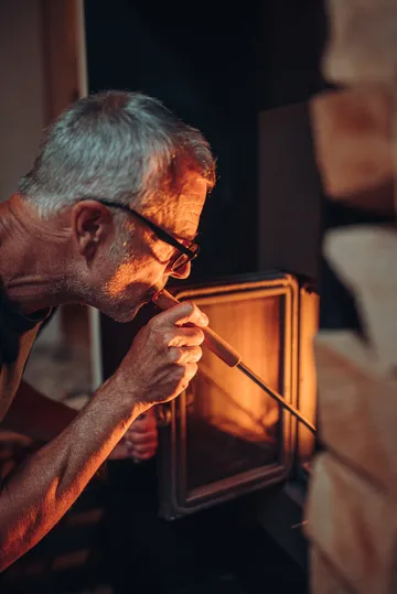 Höfats eldredskapsset - Rostfritt stål-ask, 3 delar - Höfats