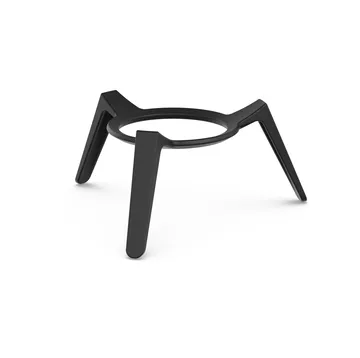 MOON 45 eldstad - All black, lågt stativ - Höfats