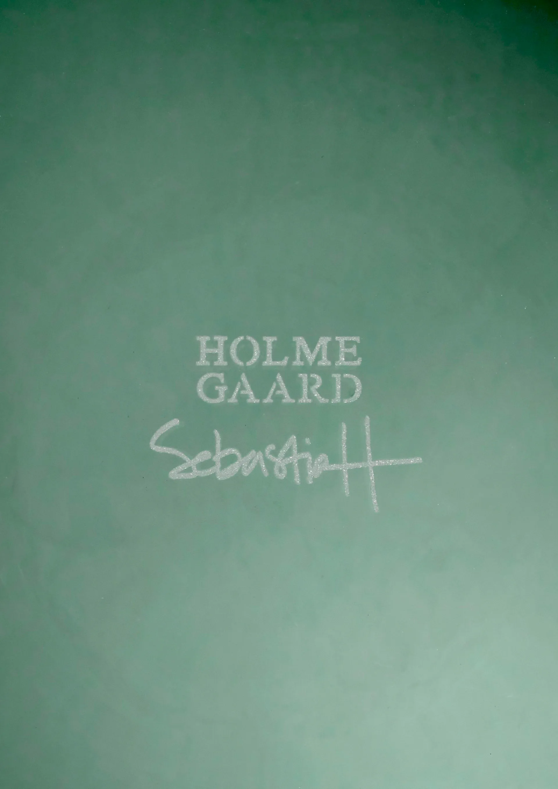 Arc blomkruka Ø14,5 cm, Mörkgrön Holmegaard