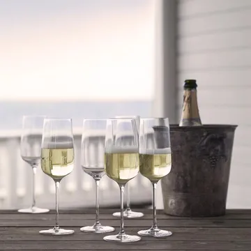 Bouquet champagneglas 6-pack 29 cl - Holmegaard