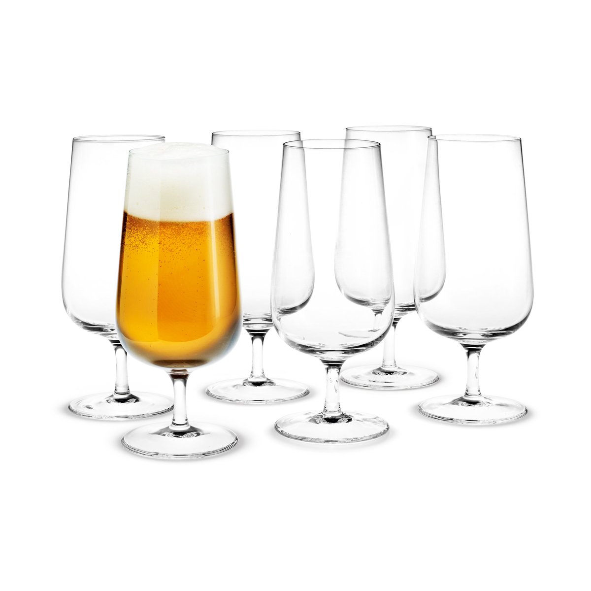 Holmegaard Bouquet ölglas 6-pack 53 cl 53 cl | Skandinavisk Design | Ölglas | Transparent