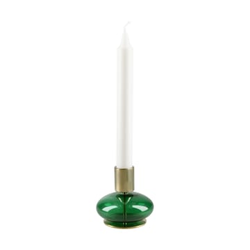 Bubble ljusstake 8 cm - Grön - Holmegaard