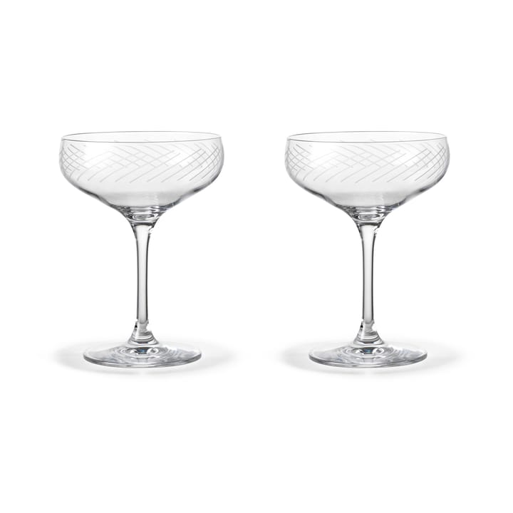 Cabernet Lines cocktailglas 29 cl 2-pack - Klar - Holmegaard