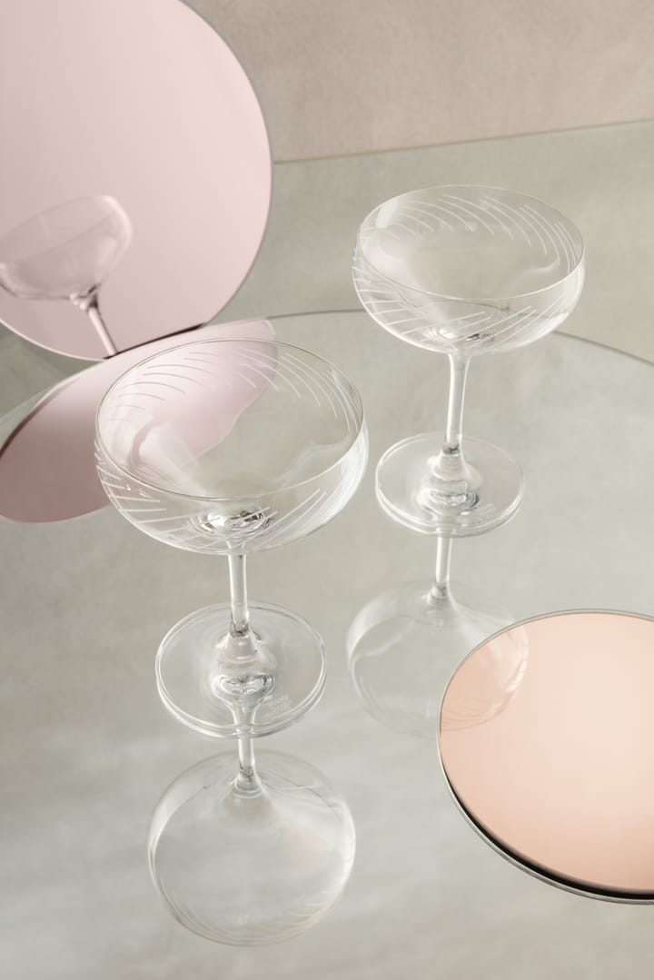 Cabernet Lines cocktailglas 29 cl 2-pack, Klar Holmegaard