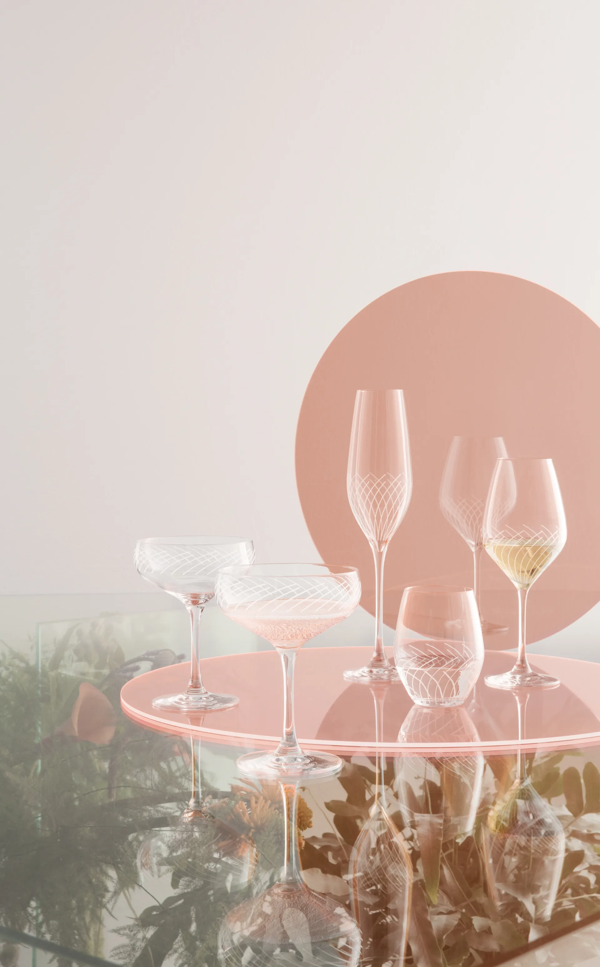 Cabernet Lines cocktailglas 29 cl 2-pack, Klar Holmegaard