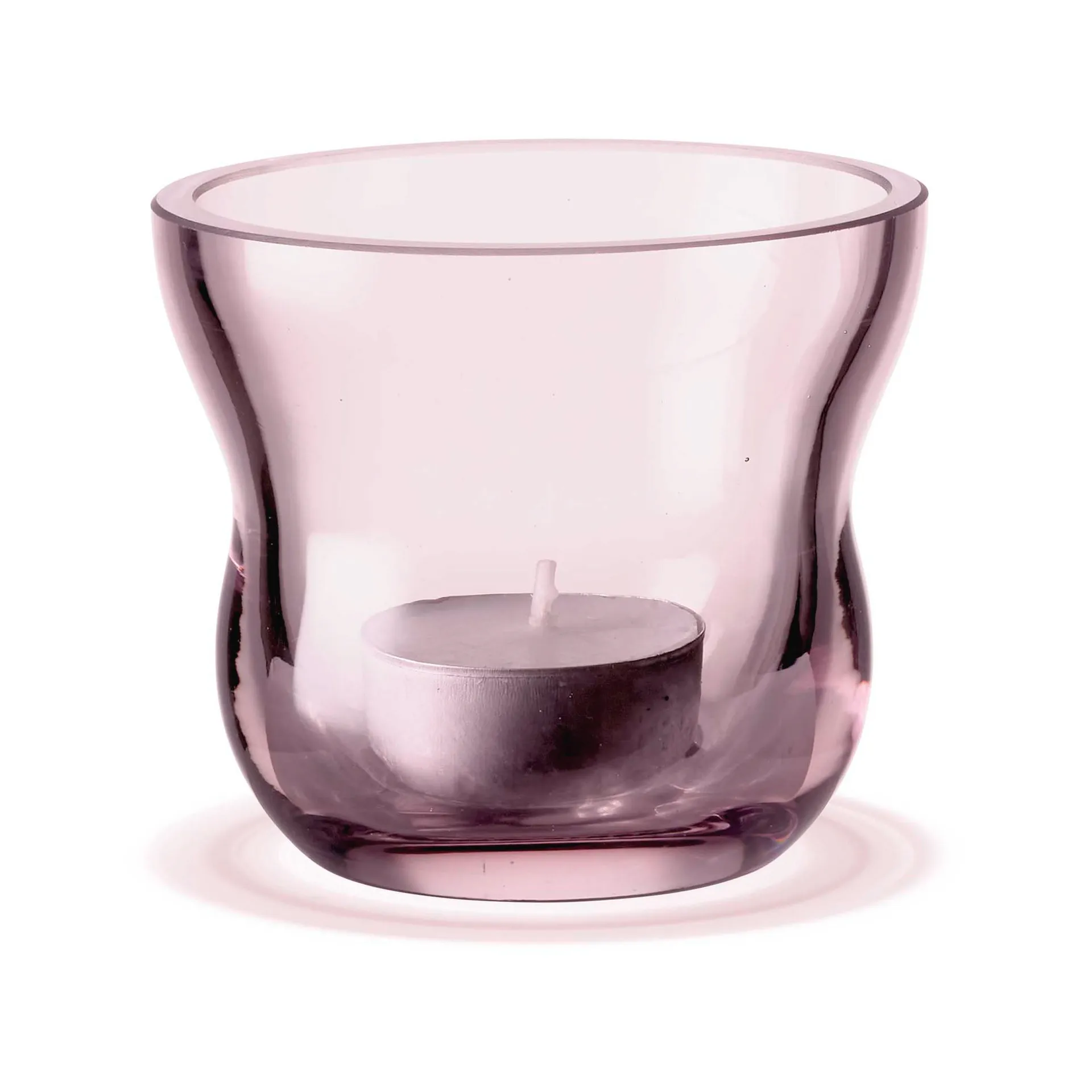 Calabas ljuslykta 7,5 cm, Burgundy Holmegaard