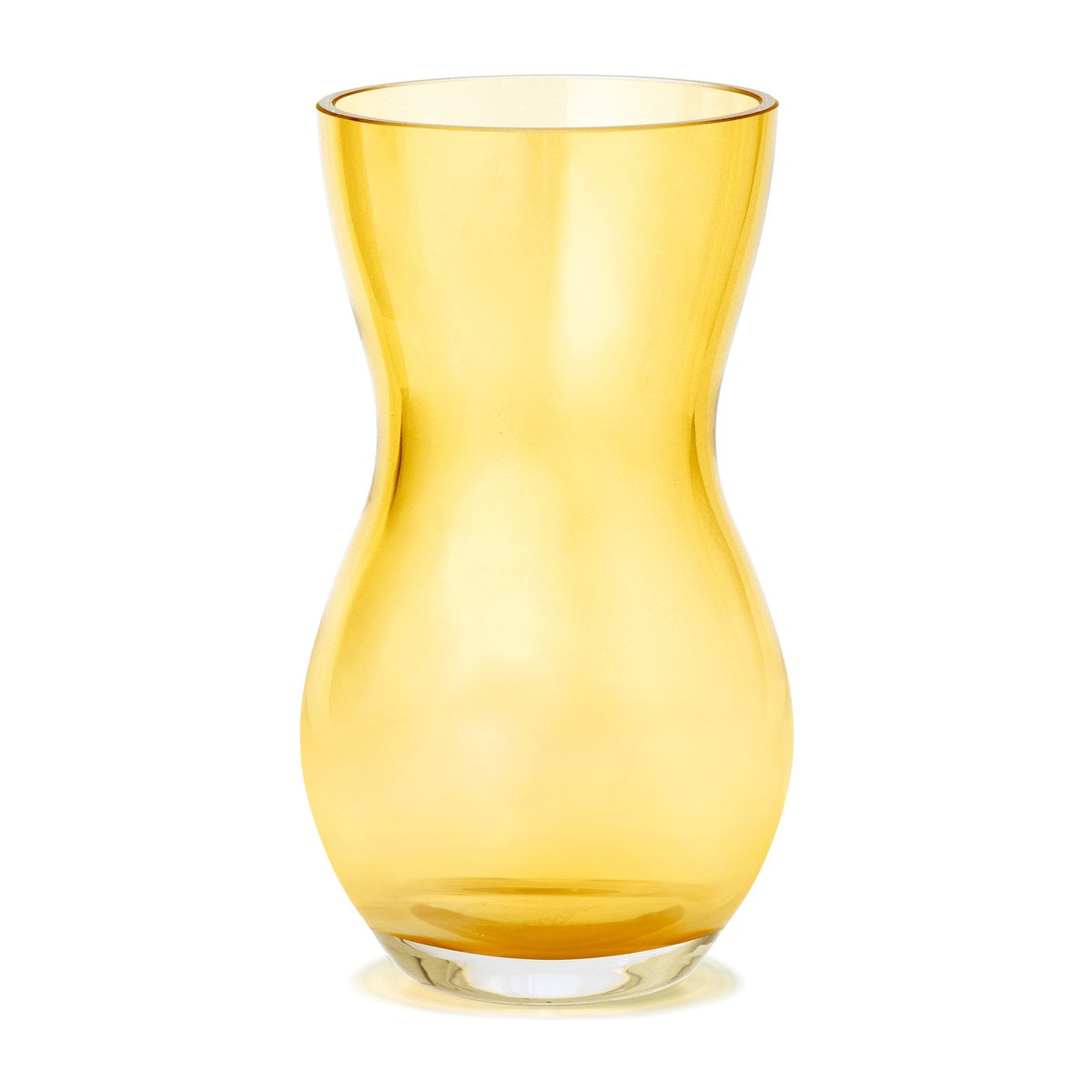 Holmegaard Calabas vas 16 cm Amber | Skandinavisk Design | Vaser | Gul
