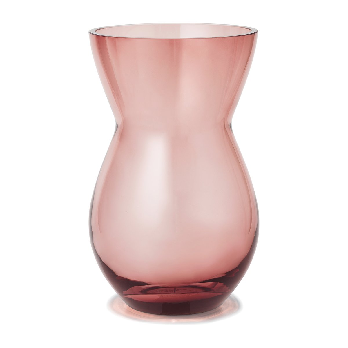 Holmegaard Calabas vas 21 cm Burgundy | Skandinavisk Design | Vaser | Röd