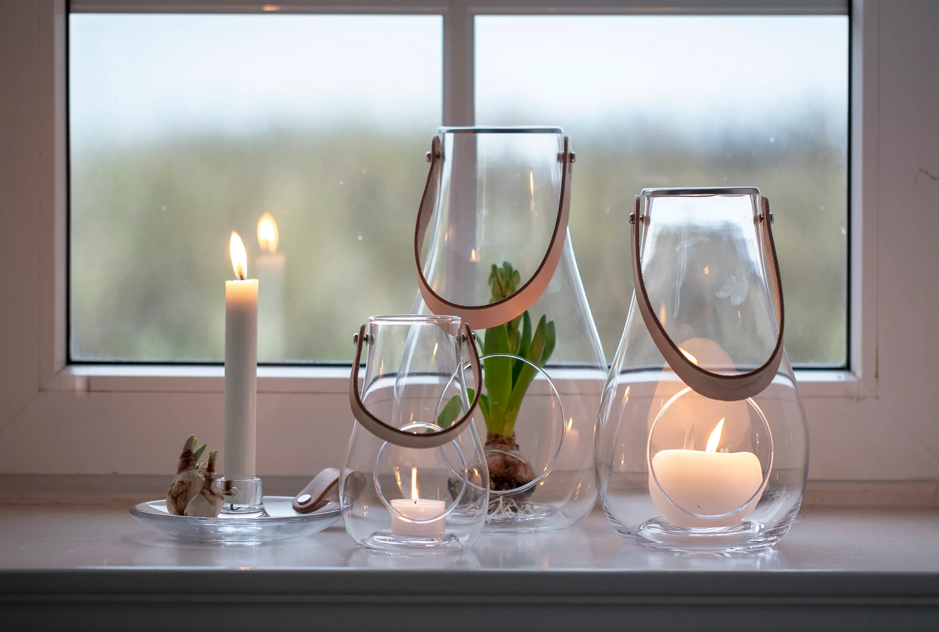 Design with Light ljuslykta, 29 cm Holmegaard