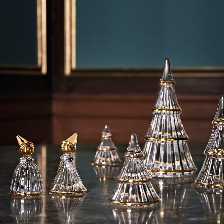 Fairytales julgran stor, Klar-guld Holmegaard