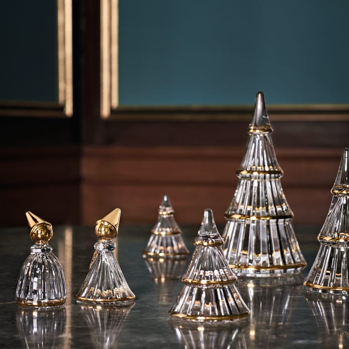 Fairytales julgran XL, Klar-guld Holmegaard