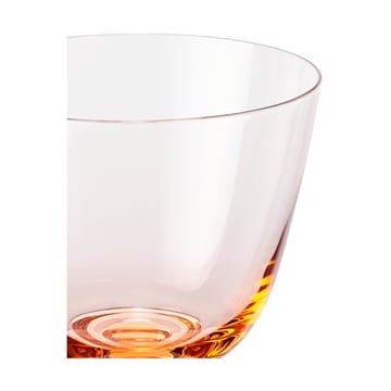 Flow glas på fot 35 cl - Champagne - Holmegaard