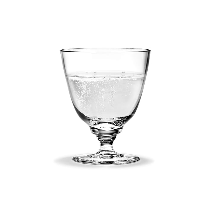 Flow glas på fot 35 cl, Klar Holmegaard