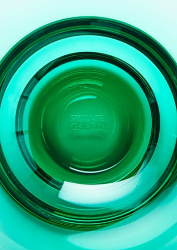 Flow vattenglas 35 cl - Emerald green - Holmegaard