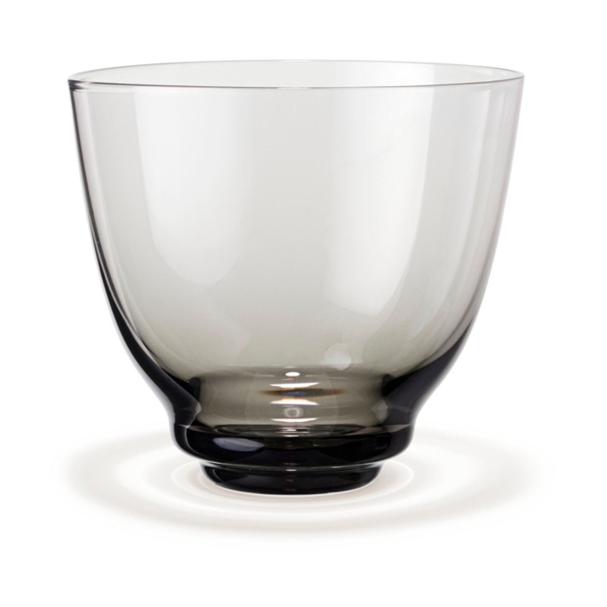 Holmegaard Flow vattenglas 35 cl | Skandinavisk Design | Dricksglas | Grå