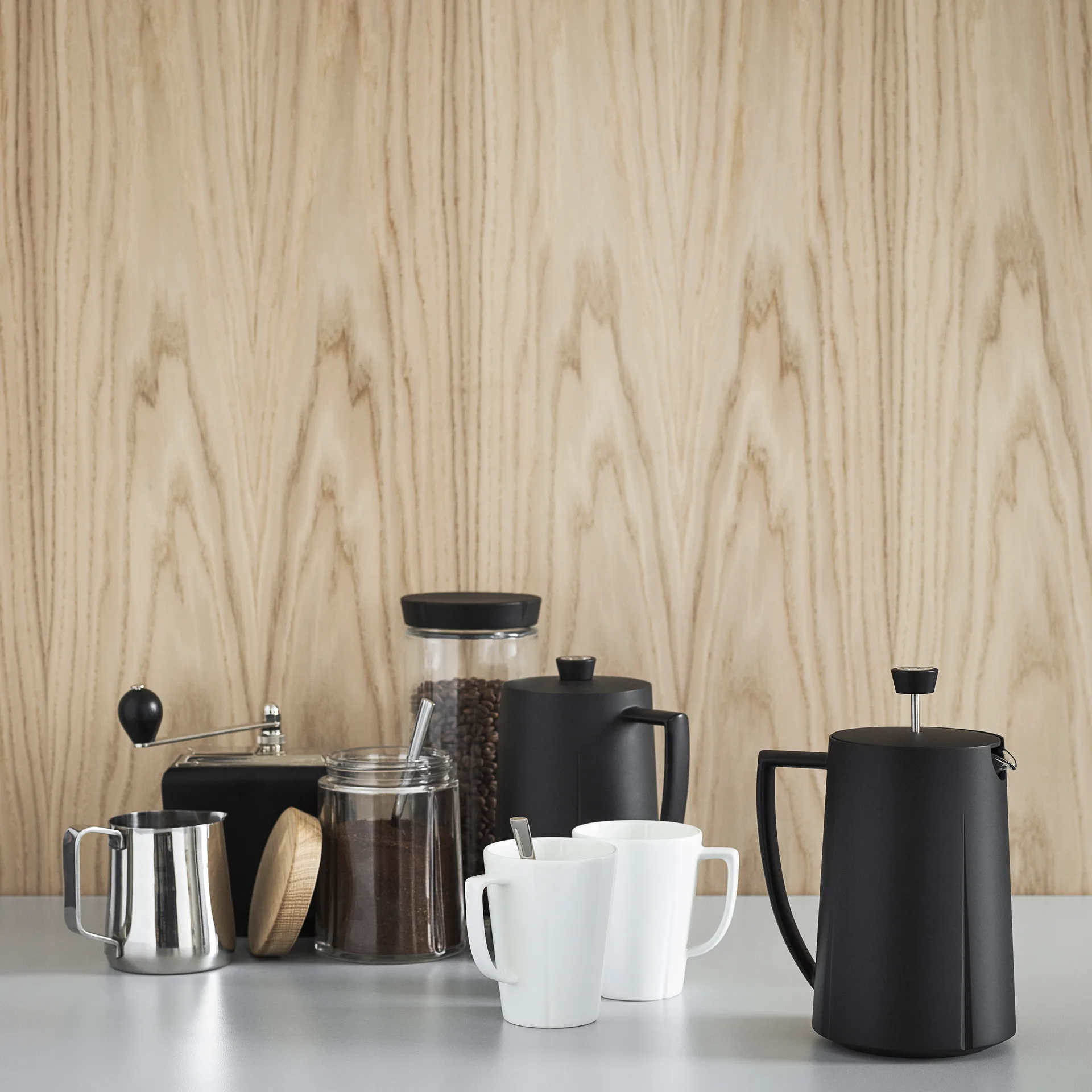 Grand Cru presskanna 1 l, svart Holmegaard