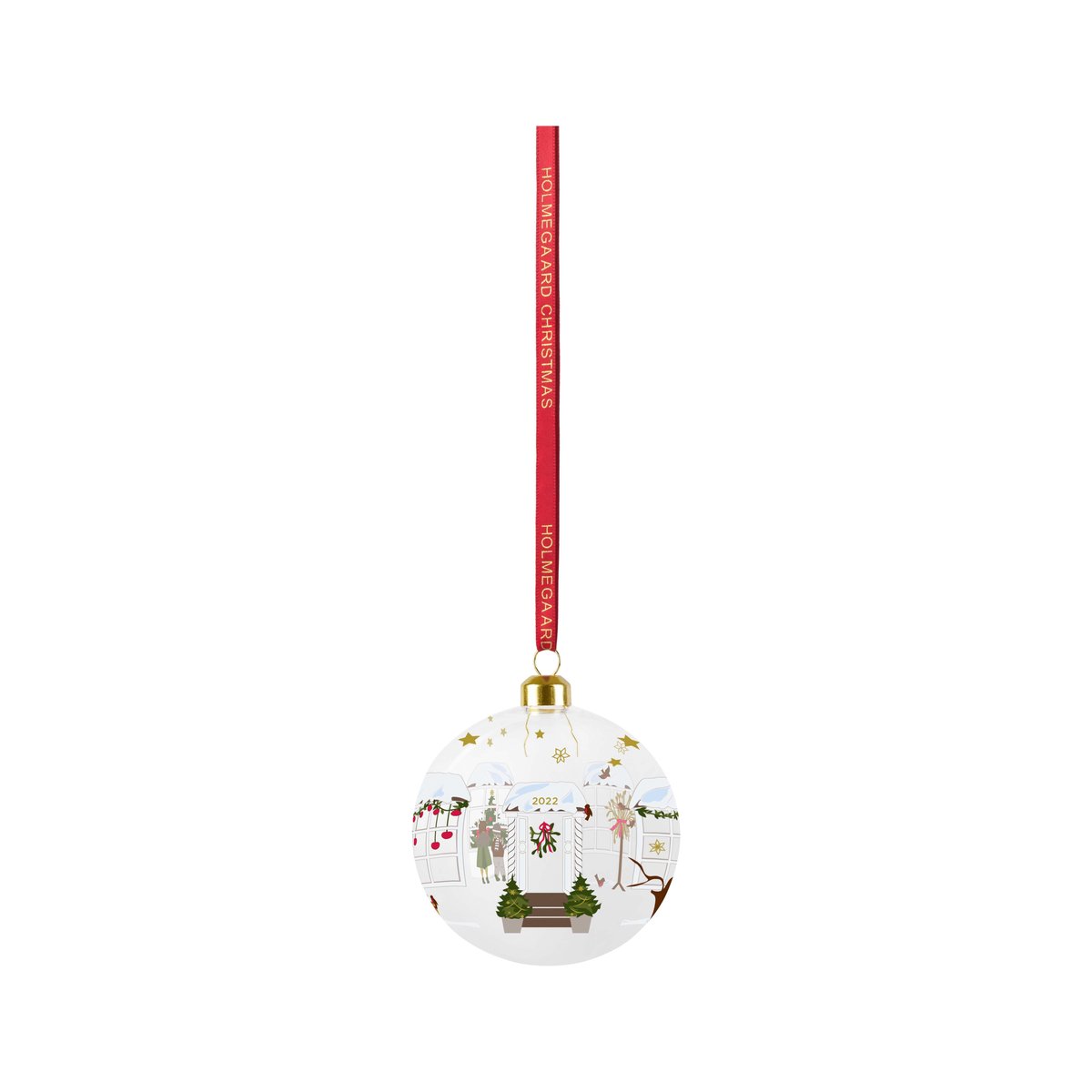 Holmegaard Christmas julkula 2022 | Skandinavisk Design | Juldekorationer & Julpynt | Transparent