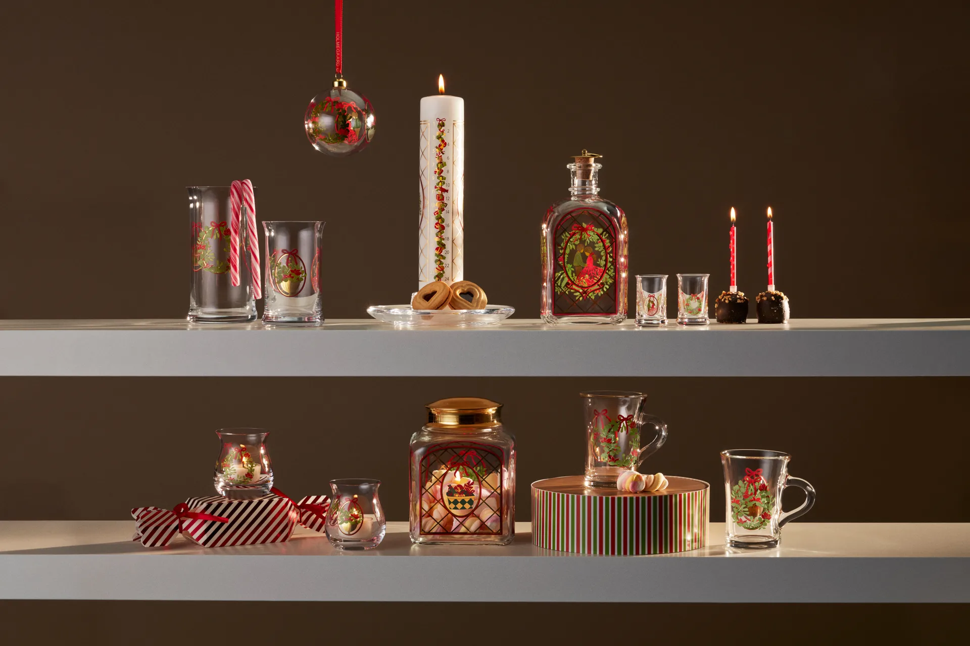 Holmegaard Christmas julsnapsflaska, 2025 Holmegaard