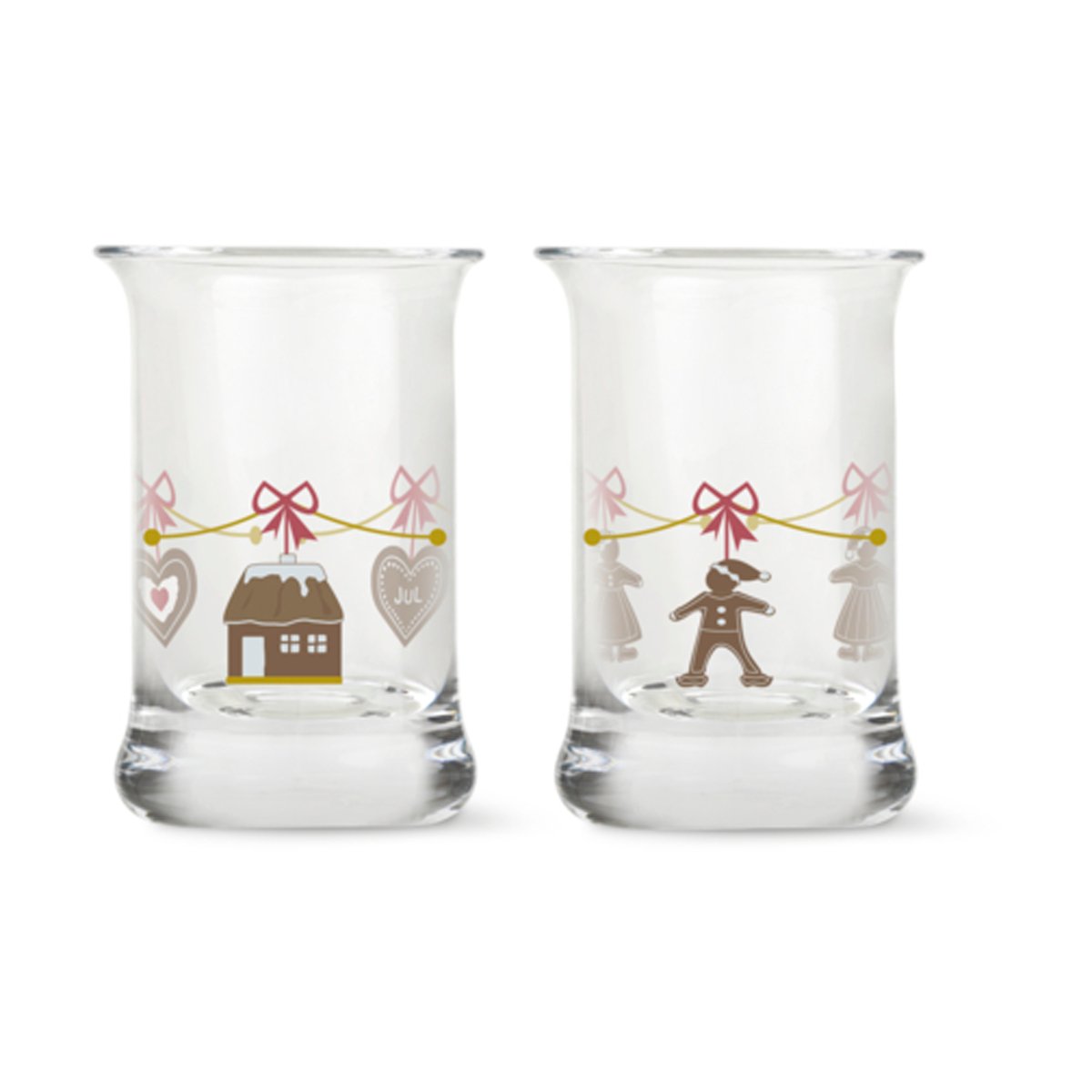 Holmegaard Christmas julsnapsglas 2-pack 2023 | Skandinavisk Design | Snapsglas | Multi