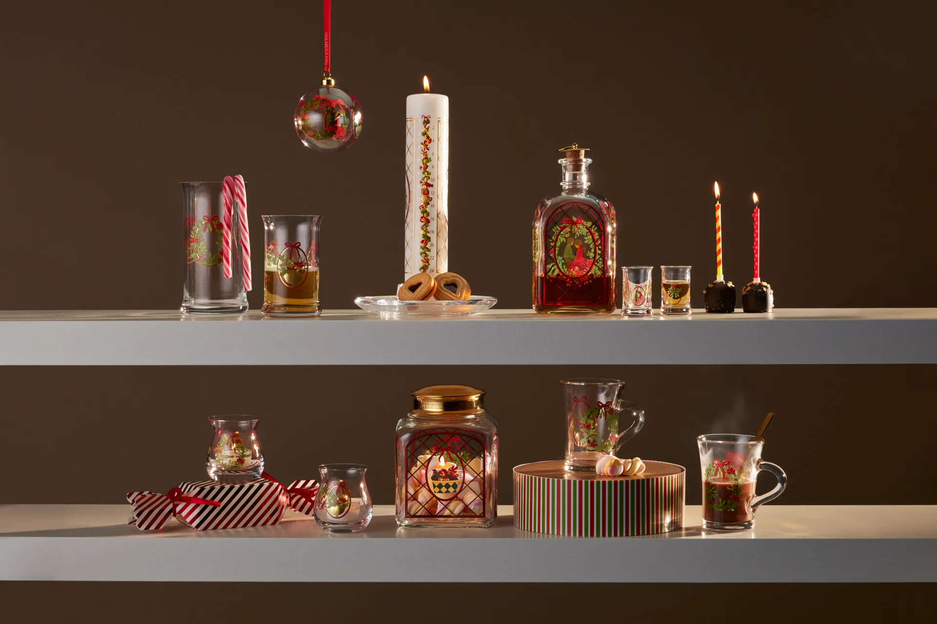 Holmegaard Christmas julvattenglas 28 cl, 2025 Holmegaard