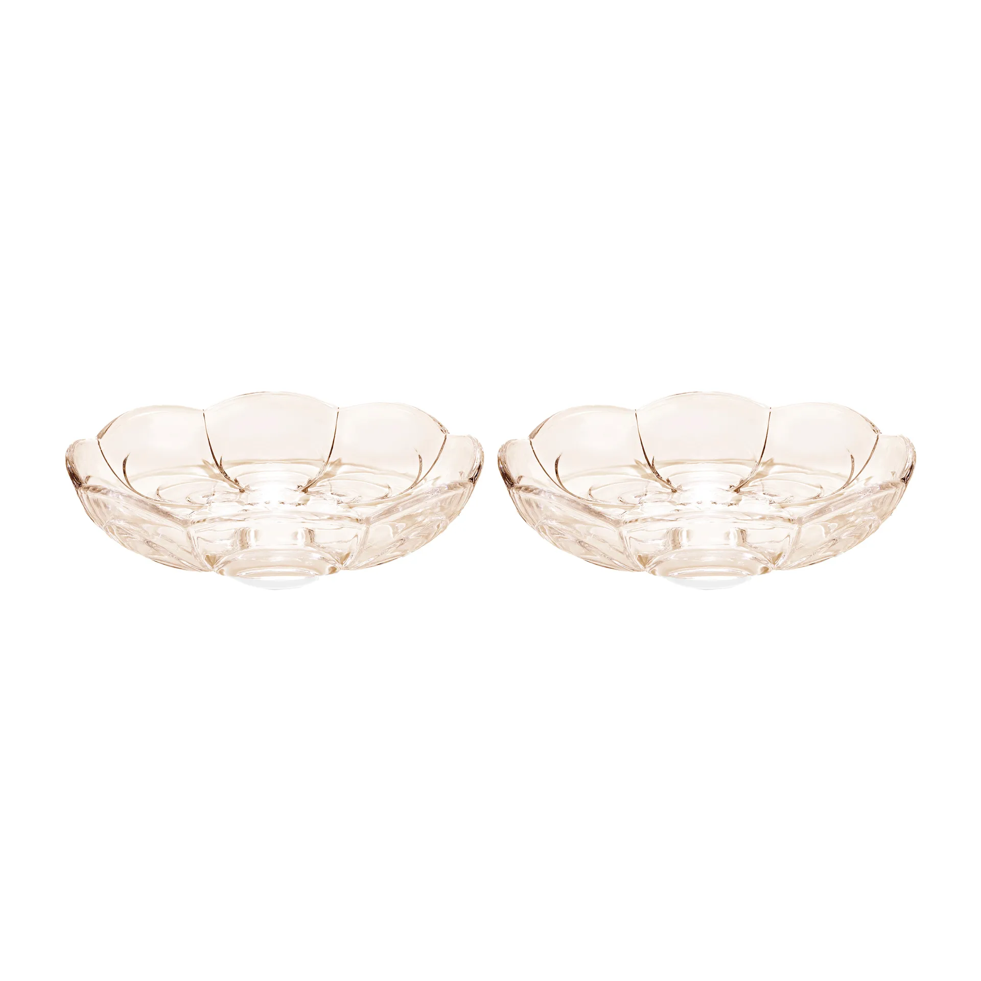 Lily dessertallrik Ø16 cm 2-pack, Toffee rose Holmegaard