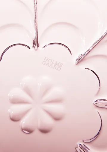 Lily ljuslykta Ø7 cm - Cherry blossom - Holmegaard