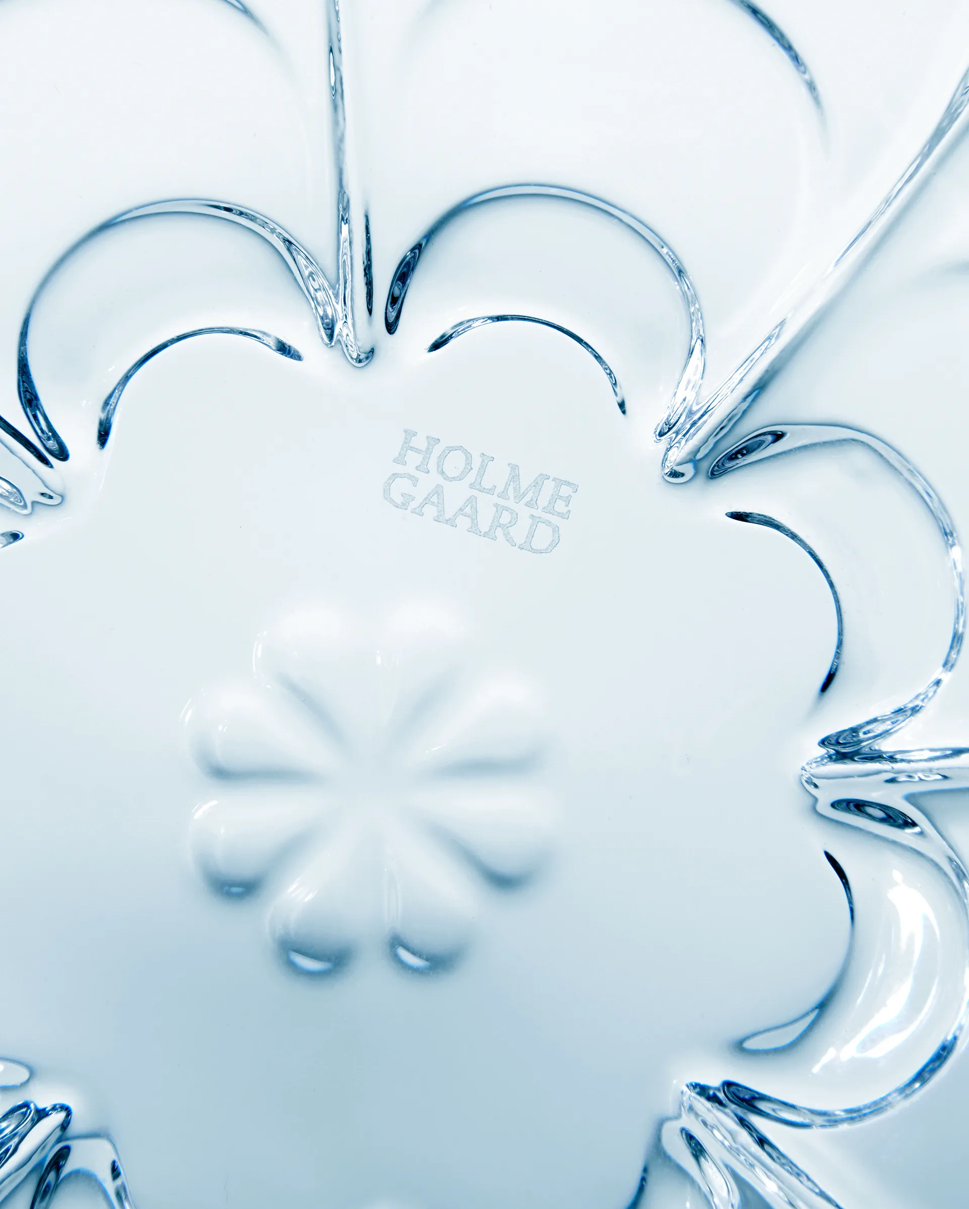 Lily skål Ø13 cm 2-pack, Blue iris Holmegaard