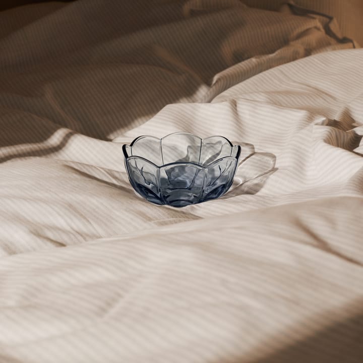 Lily skål Ø13 cm 2-pack, Blue iris Holmegaard