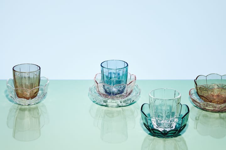 Lily skål Ø13 cm 2-pack, Blue iris Holmegaard
