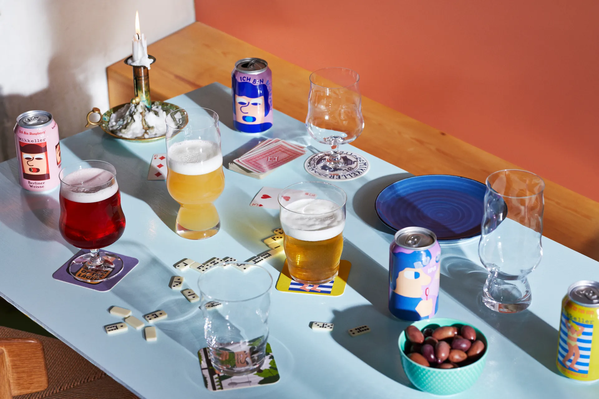 Mikkeller IPA ölglas 2-pack, 50 cl Holmegaard