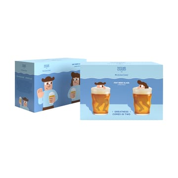 Mikkeller pint ölglas 2-pack - 40 cl - Holmegaard