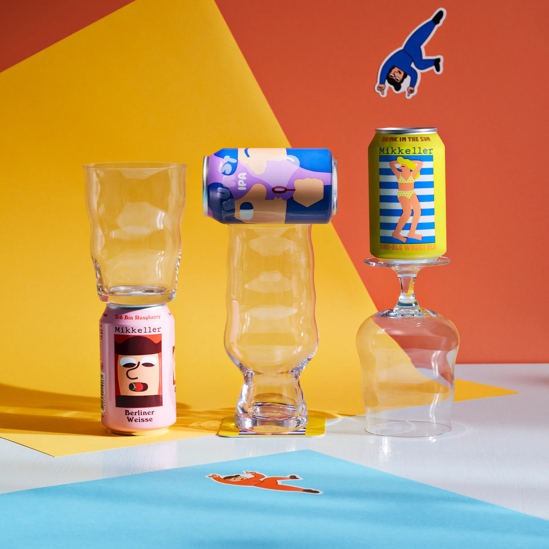 Mikkeller universal ölglas 2-pack, 40 cl Holmegaard