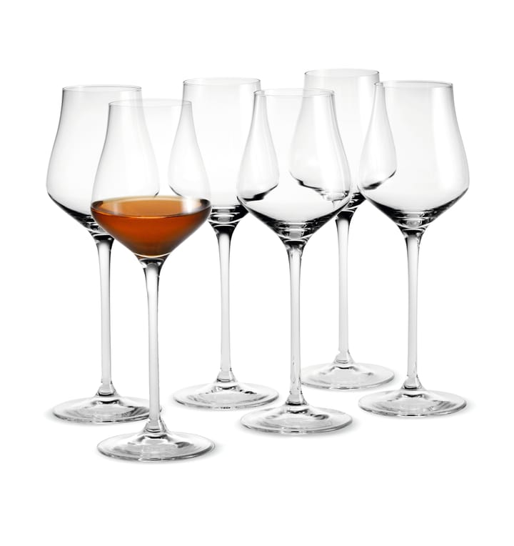 Perfection brännvinsglas 5 cl 6-pack - Klar - Holmegaard