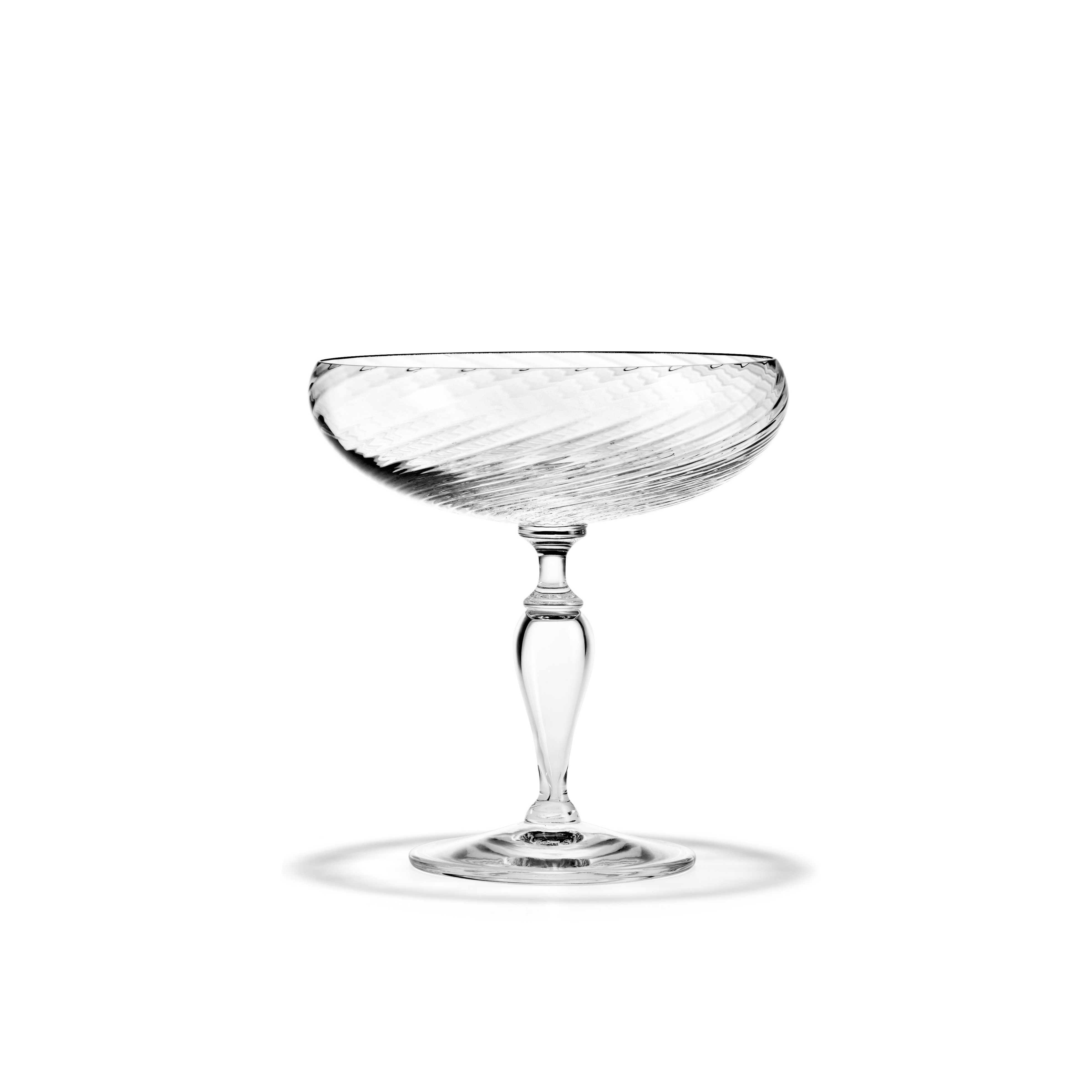Holmegaard Champagne Sektschale Skibsglas Design Denmark signiert 70s 1 von 3 