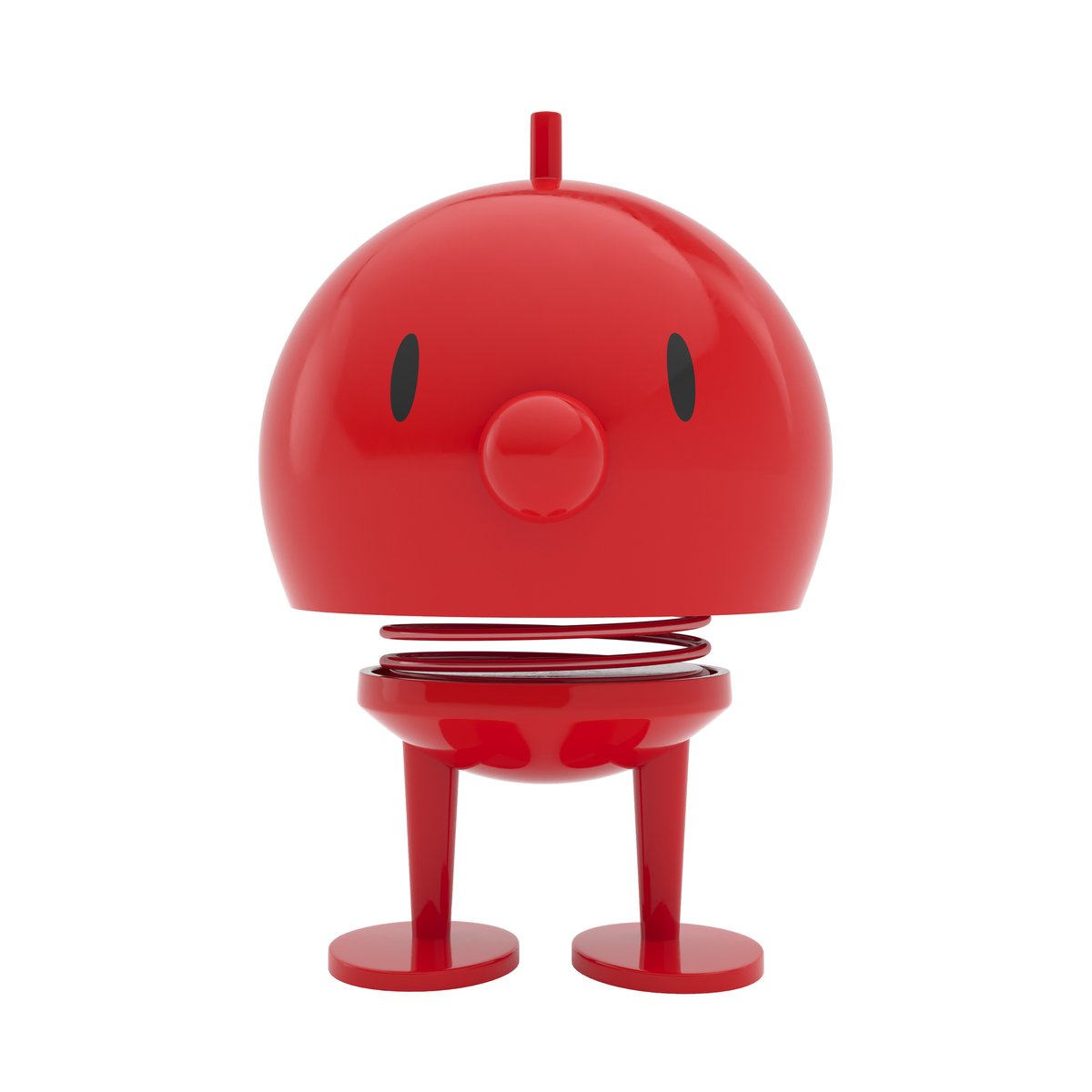 Hoptimist Bumble L figur Red | Skandinavisk Design | Träfigurer | Röd