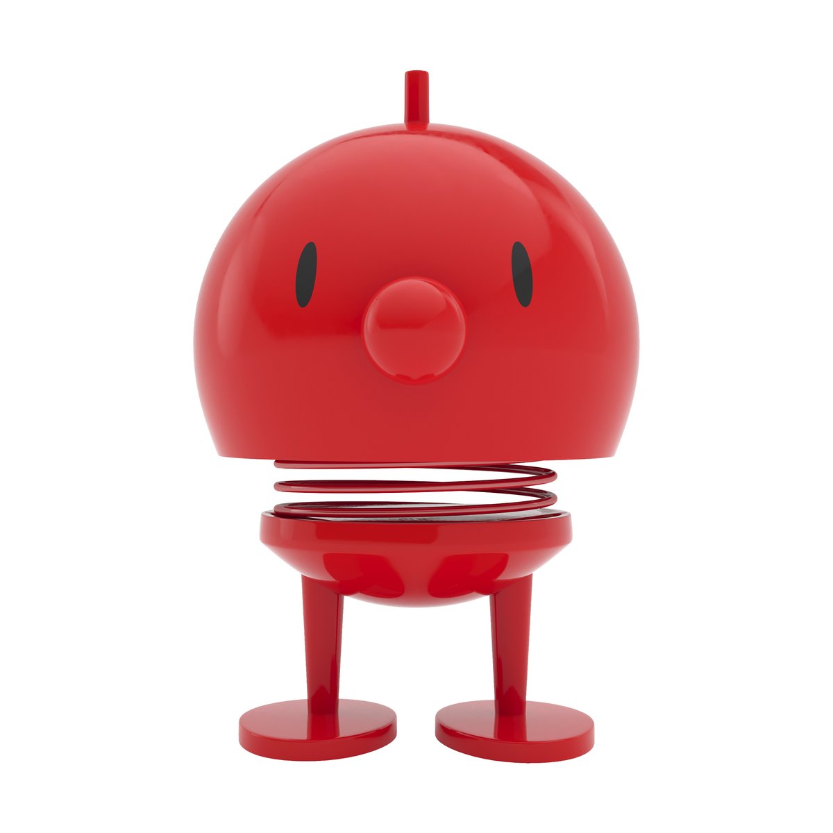Hoptimist Bumble M figur Red | Skandinavisk Design | Träfigurer | Röd