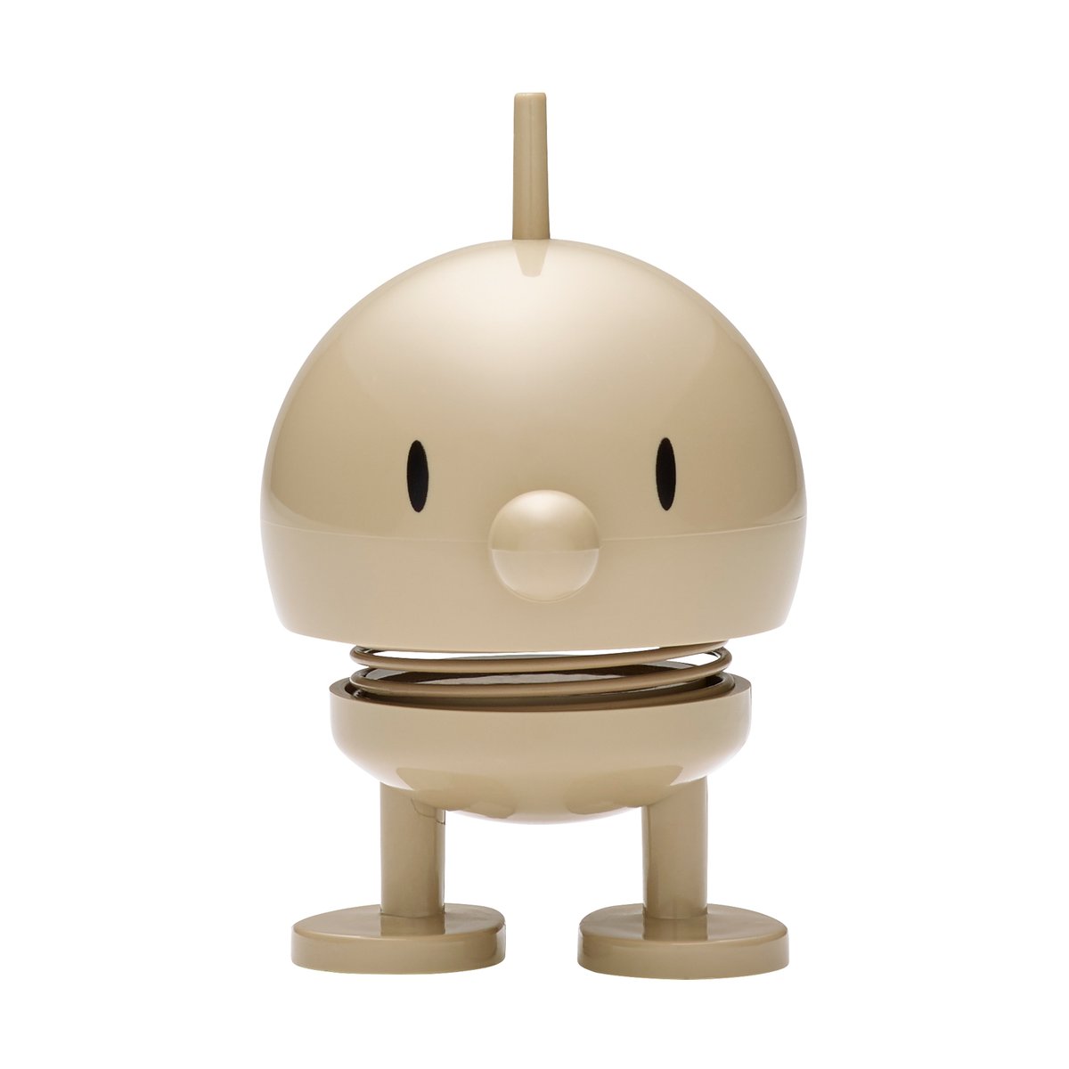 Hoptimist Bumble S figur Latte | Skandinavisk Design | Träfigurer | Beige