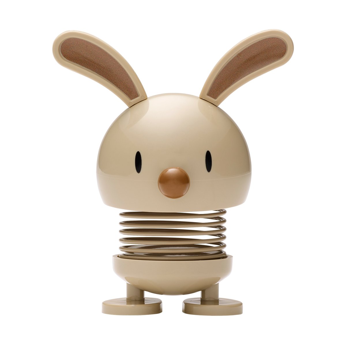Hoptimist Bunny figur 9 cm Latte | Skandinavisk Design | Träfigurer | Beige