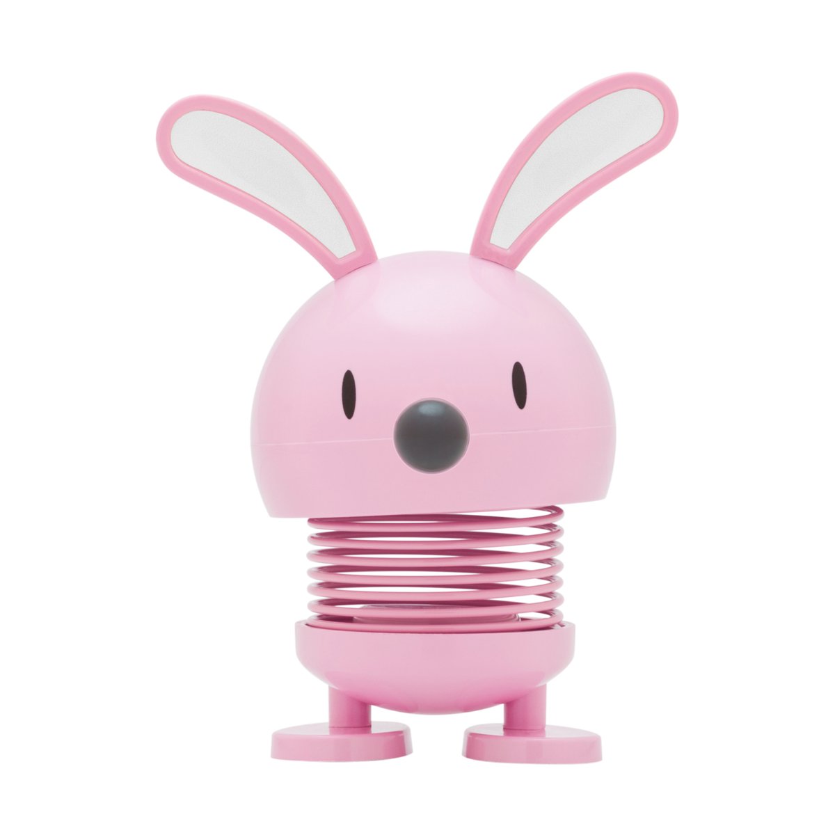 Hoptimist Bunny figur 9 cm Light red | Skandinavisk Design | Träfigurer | Rosa