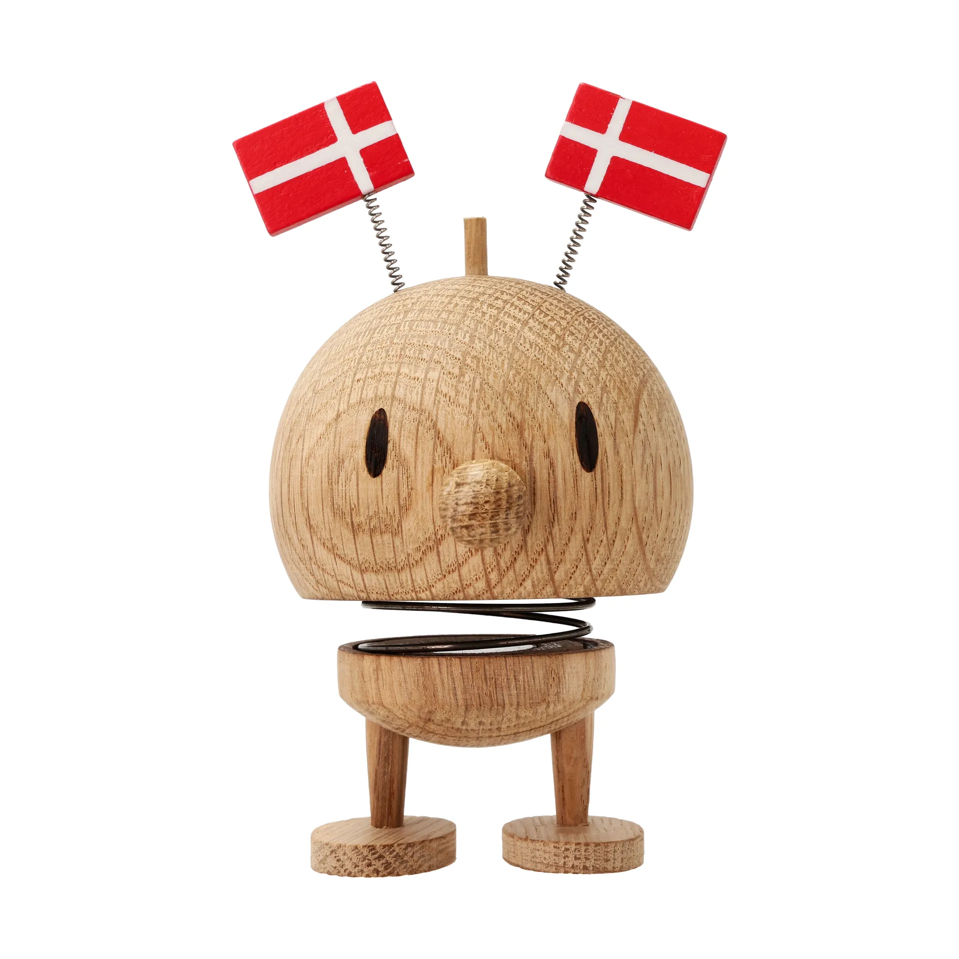 Hoptimist Celebration Bumble figur, M, raw oak Hoptimist