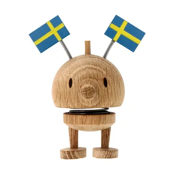 Hoptimist Celebration Bumble figur - S, raw oak, Sweden - Hoptimist