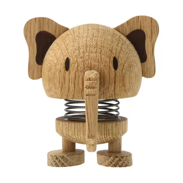 Hoptimist figur S - Elephant, oak - Hoptimist