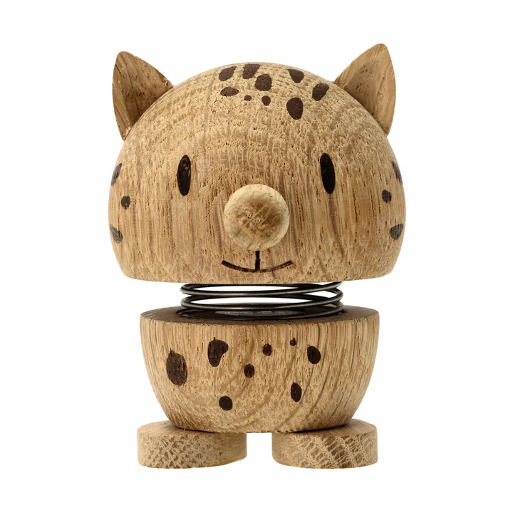 Hoptimist figur S - Leopard, oak - Hoptimist