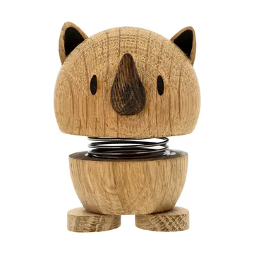 Hoptimist figur S - Rhino, oak - Hoptimist