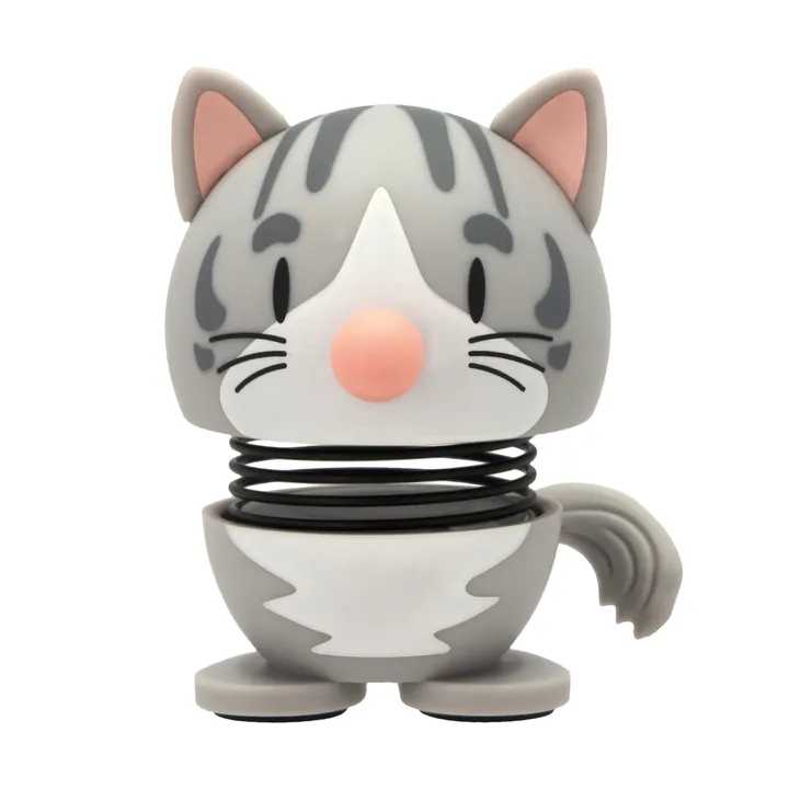 Hoptimist figur XS - Maine Coon, grey - Hoptimist