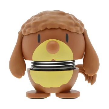 Hoptimist figur XS - Poodle, brown - Hoptimist