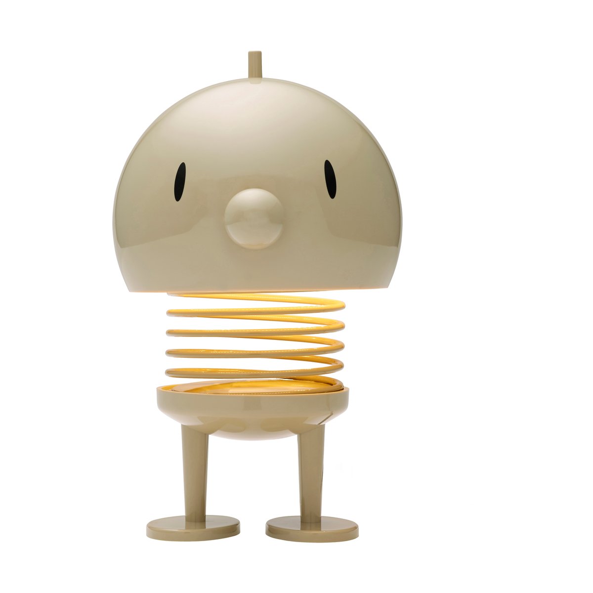 Hoptimist LED-lampa portabel L Latte | Skandinavisk Design | Bordslampor | Beige